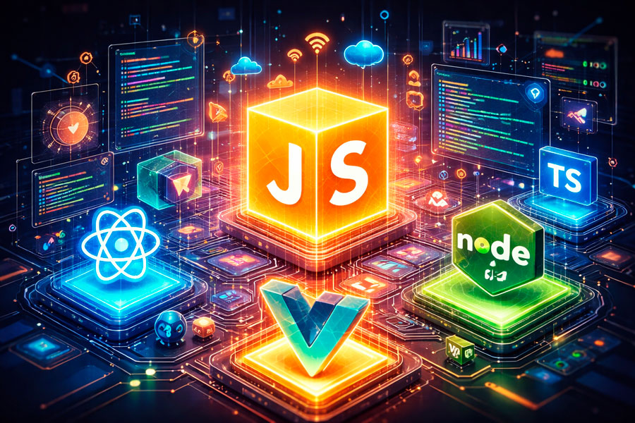 JavaScript en 2026: tendencias clave en React, Astro, TypeScript, Edge e IA